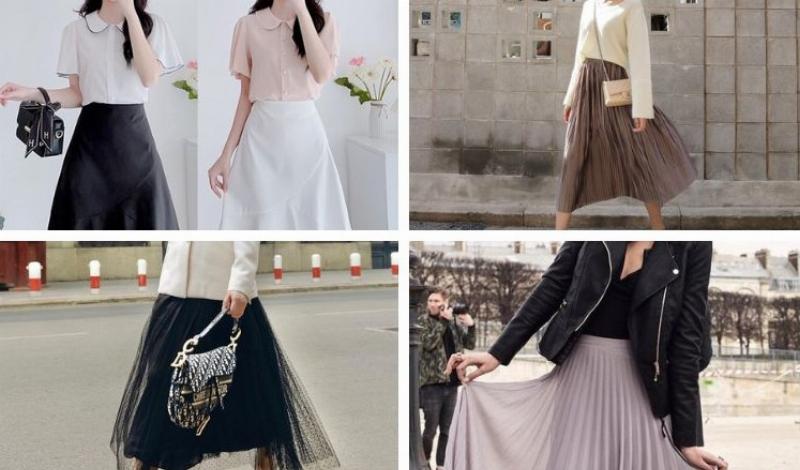 Mẹo phối đồ với chân váy xòe dài luôn chuẩn đẹp, từ chọn áo sơ vin đến phụ kiện phù hợp để tôn dáng